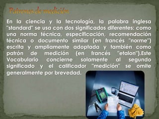 Conceptos basicos de medicion | PPTX