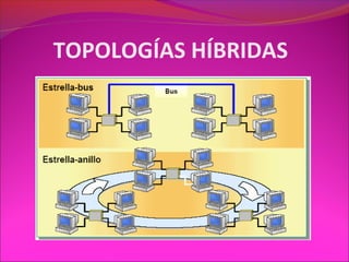 TOPOLOGÍAS HÍBRIDAS
 