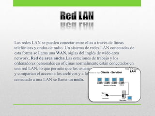 Conceptos basicos de redes e internet | PPTX
