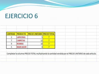 Conceptos basicos excel 2007 | PPTX