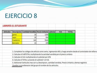 Conceptos basicos excel 2007 | PPTX