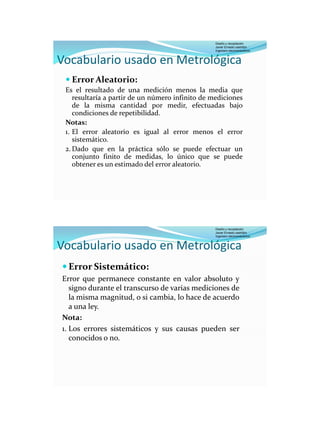 Conceptos Basicos Metrologia | PDF