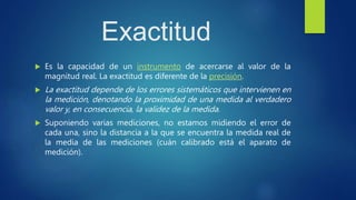 CONCEPTOS BASICOS METROLOGIA | PPTX