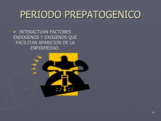 PERIODO PREPATOGENICO ,[object Object]