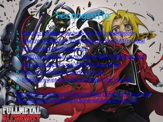 Tecnografía
• 1. http://es.wikipedia.org/wiki/Red_de_computadoras
• 2. http://es.wikipedia.org/wiki/Red_de_%C3%A1rea_local
• 3. http://definicion.de/red-wan/
• 4. http://es.wikipedia.org/wiki/Topolog%C3%ADa_de_red
• 5. http://es.wikipedia.org/wiki/Cliente-servidor
• 6. http://es.wikipedia.org/wiki/Internet
• 7. http://es.wikipedia.org/wiki/Historia_de_Internet
• 8.
https://learn.caconnects.org/container2.php?topicchoice=88
0&coursechoice=93&series=&link=yes&moduleid=1055
 