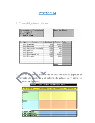 Practicas de Microsoft Word