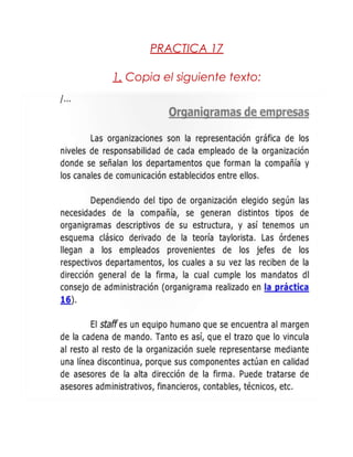 Practicas de Microsoft Word