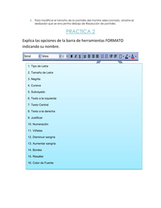 Practicas de Microsoft Word