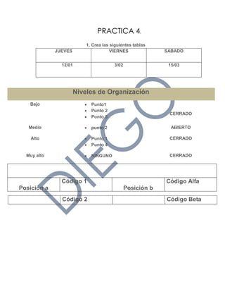 Practicas de Microsoft Word