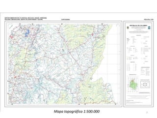 Mapa topográfico 1:500.000

7

 