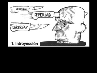 Ideas o actitudes que fueron tragadas no
asimiladas
 