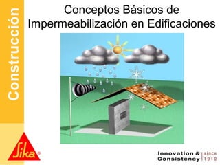 Construcción         Conceptos Básicos de
               Impermeabilización en Edificaciones
 