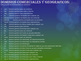Conceptos básicos de redes e internet | PPTX