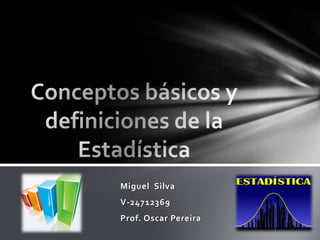 Miguel Silva
V-24712369
Prof. Oscar Pereira
 