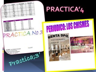 Practicas de Word y Excel
 