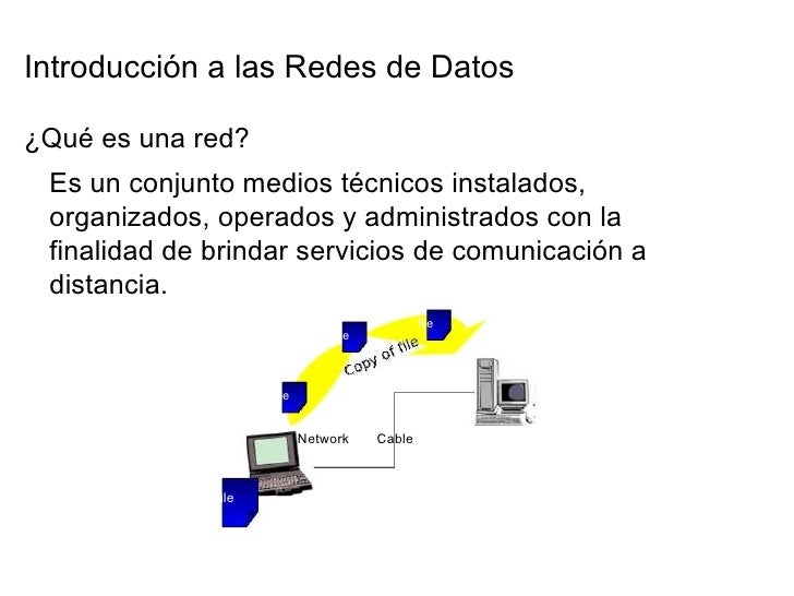 Conceptos e introduccion a las redes de datos