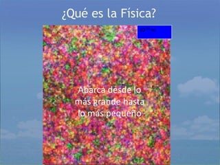 Conceptos fundamentales de física 10 | PPTX