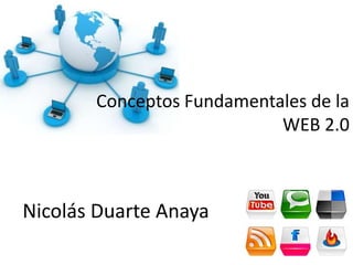 Conceptos Fundamentales de la
                           WEB 2.0



Nicolás Duarte Anaya
 