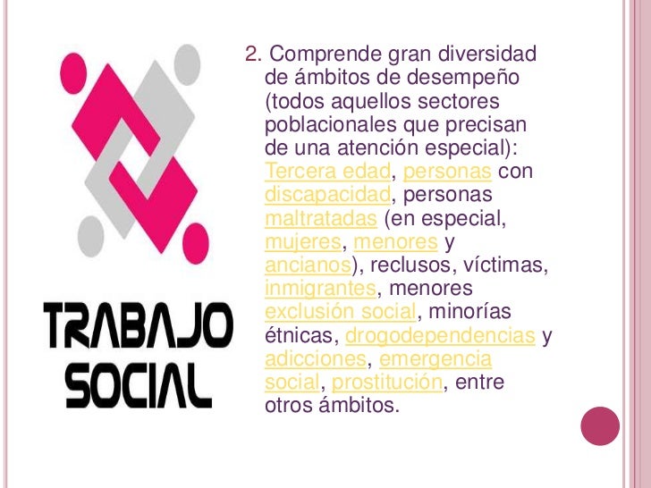 Conceptos fundamentales de trabajo social