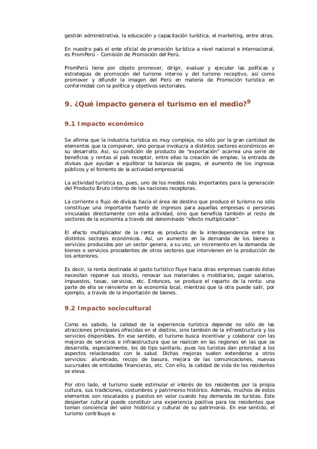 Conceptos Fundamentales De Turismo