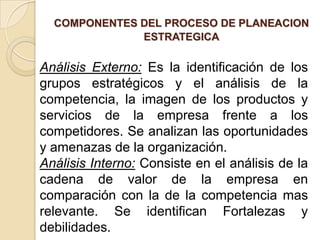 INTRODUCCION A LA PLANEACION ESTRATEGICALa globalización y la tecnología han dado lugar a un creciente aumento en la competencia a todos los niveles.Los cambios, no solo rápidos sino dramáticos, que se presentan en el entorno obligan a la administración de las empresas a pensar en forma estratégica. 
