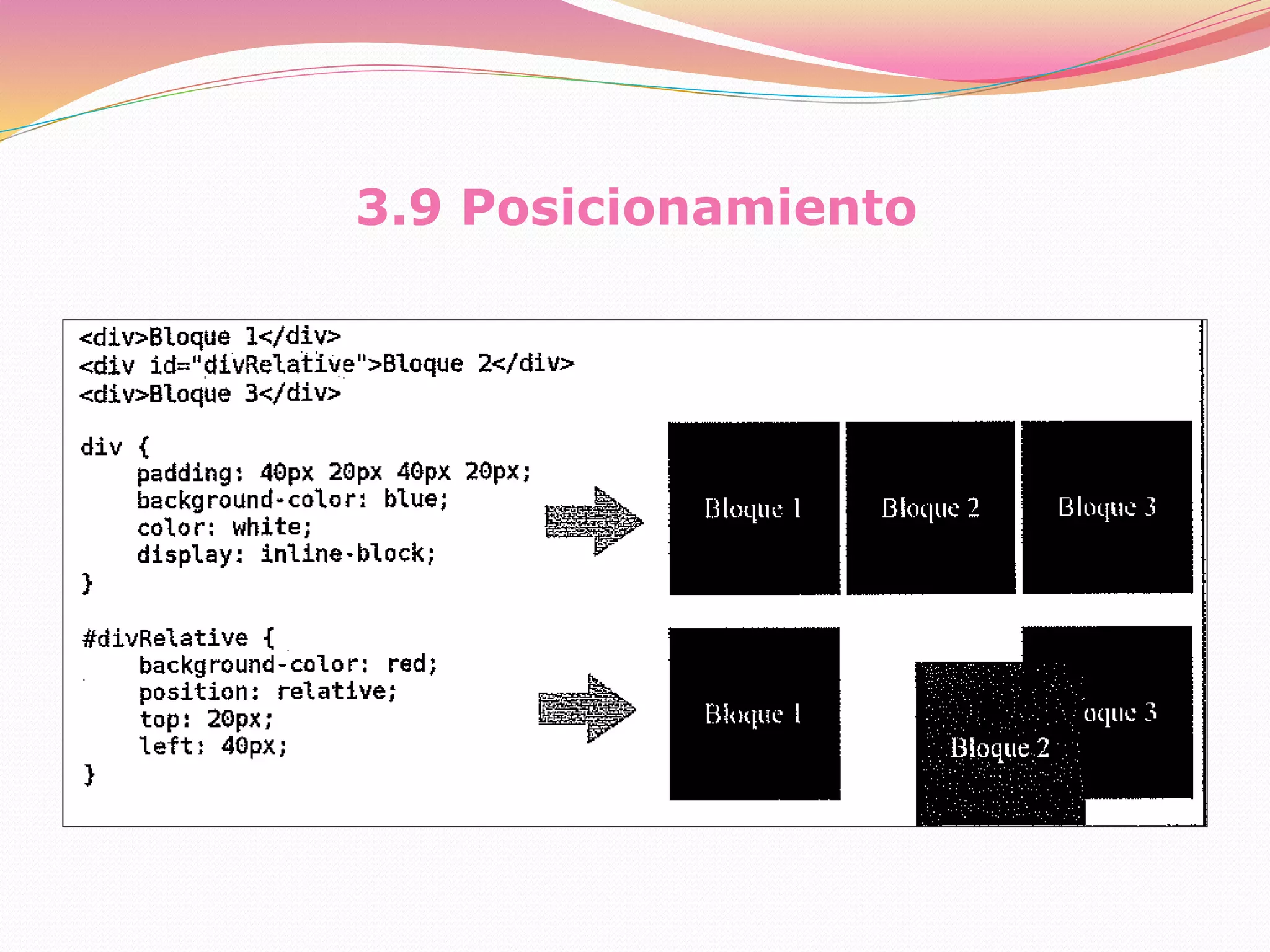 3.9 Posicionamiento
 