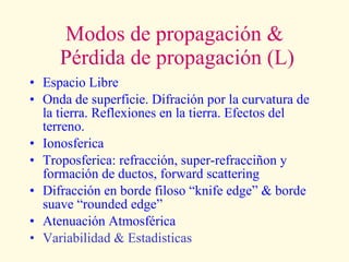 Conceptos propagacion