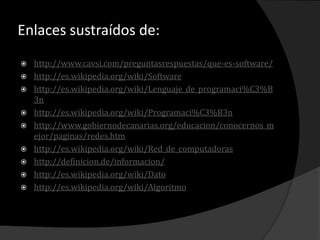 5 Conceptos fundamentales de la Tec en Informatica | PPTX