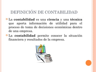 Concepto y objetivos de la contabilidad | PPT