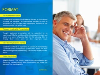 Concept paperpakistancio summit2013