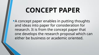 Writing Concept Paper Activity for Grade 11 Learners in EAPP | PPTX