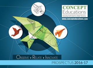 Concept Educations prospectus 2016 17