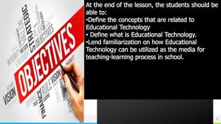 Concepts about Educational Technology