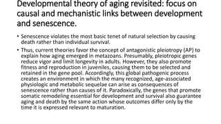 Concepts and theories of aging | PPTX