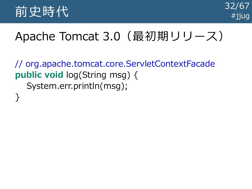 Javaのログ出力 道具と考え方