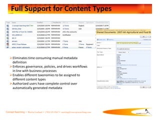 Concept Searching ConceptClassifier For SharePoint