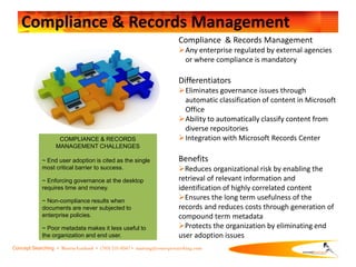 Concept Searching ConceptClassifier For SharePoint