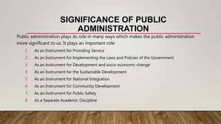 Concepts in the Study of Public Administration.pptx