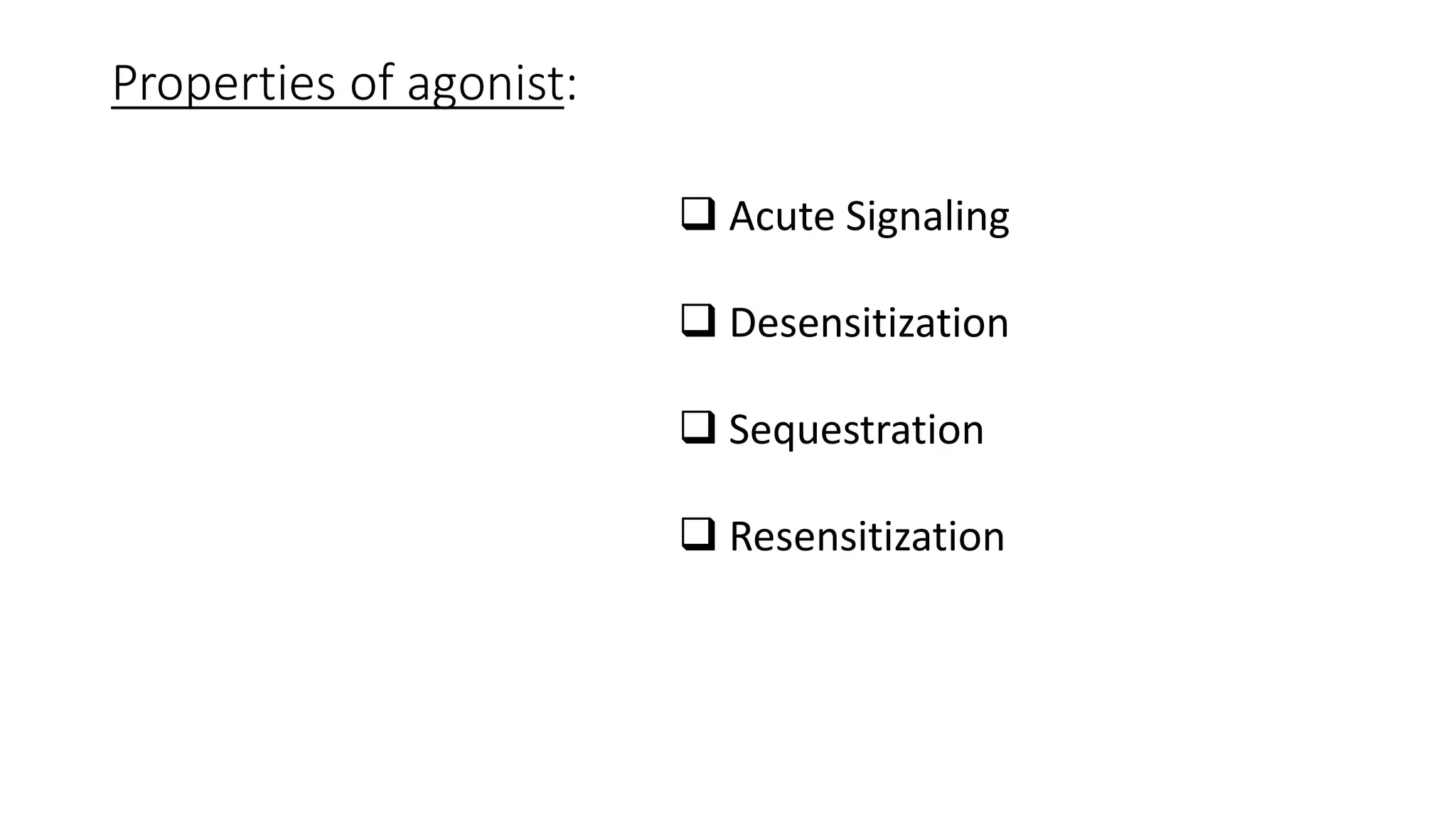 Concepts of agonist and antagonist receptors | PPTX