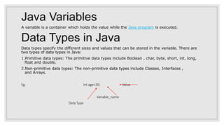 Concepts of core java | PPT
