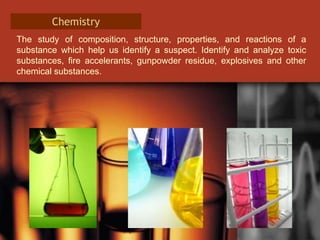 Concepts of Forensic Science for Lawyers | PPTX