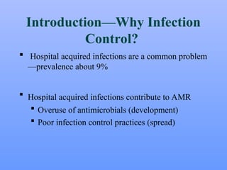 Concepts of Infection Control presentation | PPT