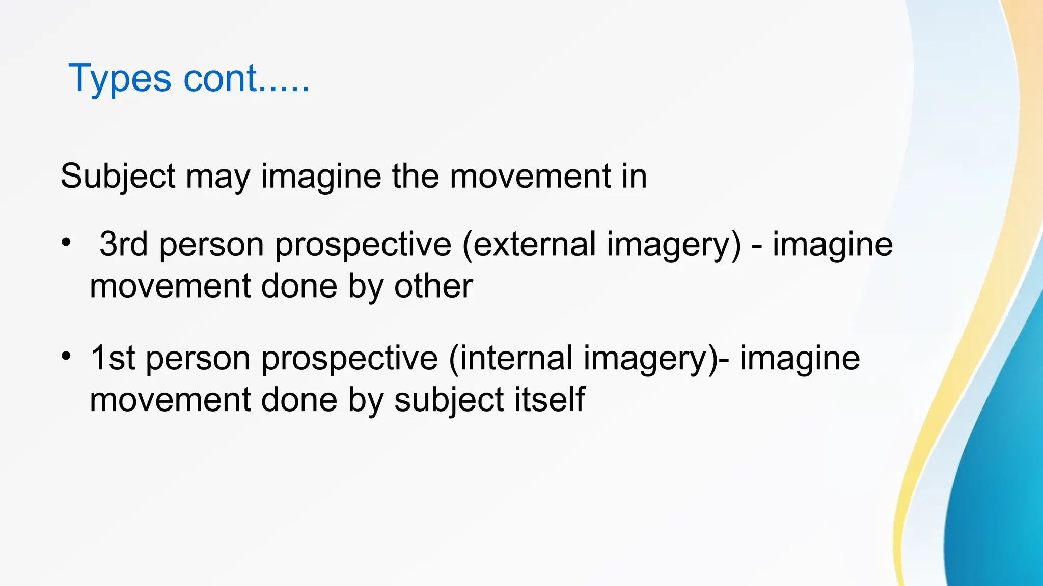 Concepts of mental practice for neuro cases | PPTX