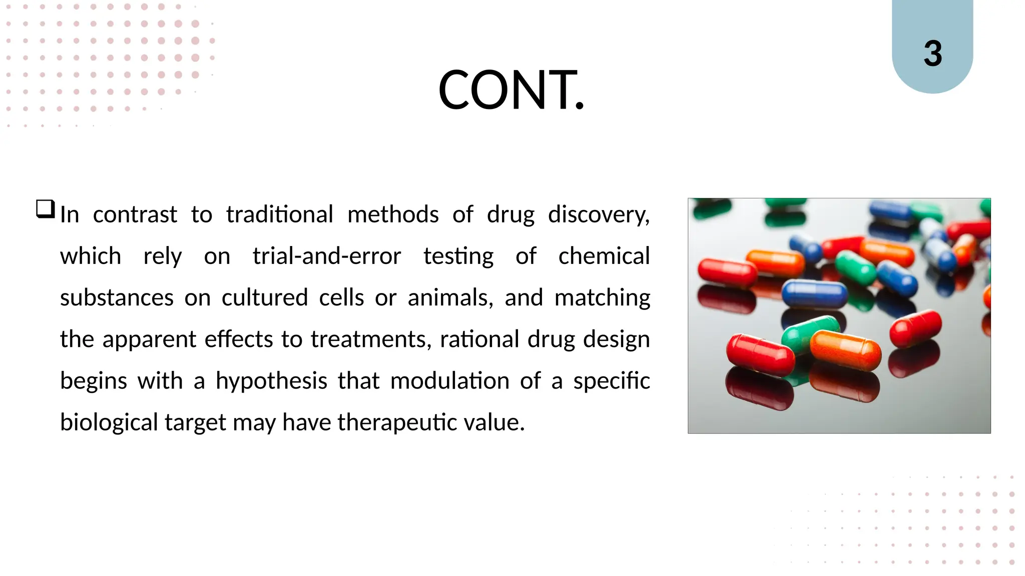 Concepts of Rational Drug design in drug discovery.pptx