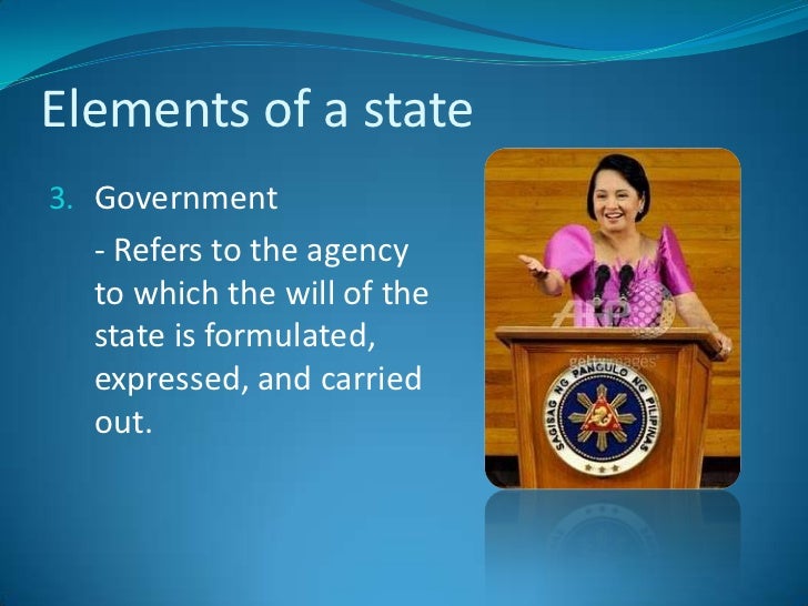 Concepts of state and government