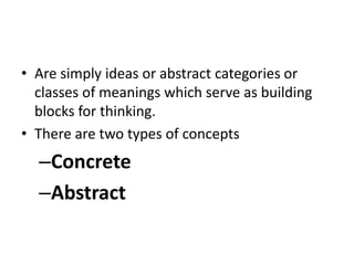 Concepts, skills, and values for instructional planning | PPTX
