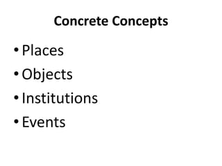Concepts, skills, and values for instructional planning | PPTX