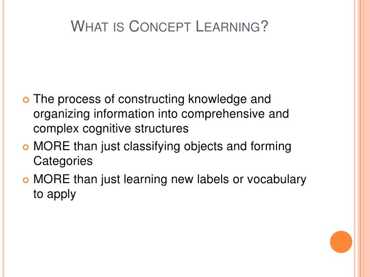 Concept Teaching