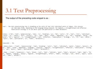 Conceptual foundations of text mining and preprocessing steps nfaoui el ...