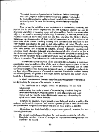 conceptual framework of Curriculum Unit 4